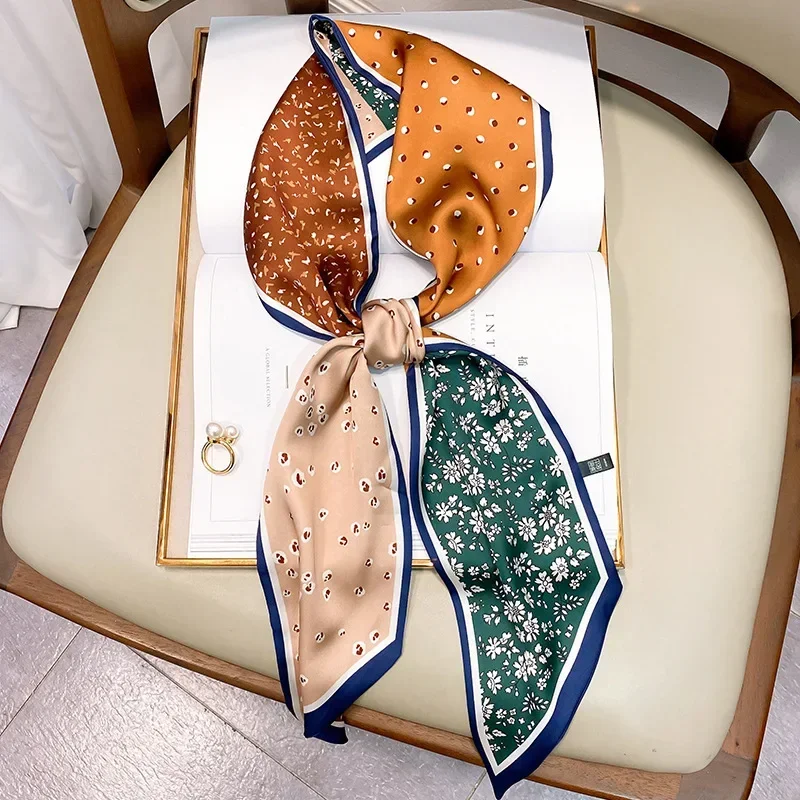 Design Print Skinny Scarf Plai - đánh giá và giá Women Bags Online