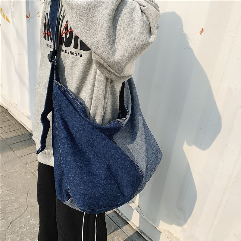 Casual Patchwork Denim Tote Ba - đánh giá và giá Women Bags Jeans