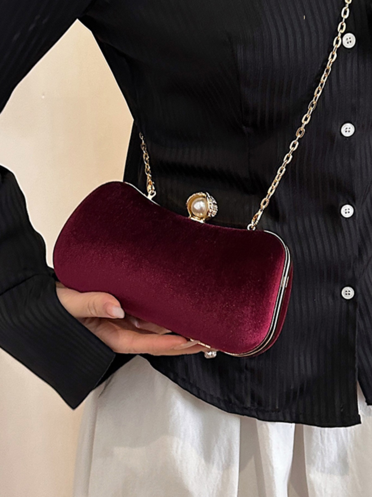 High-end Banquet Clutch Bag Fo - đánh giá và giá Mini Purse Chain