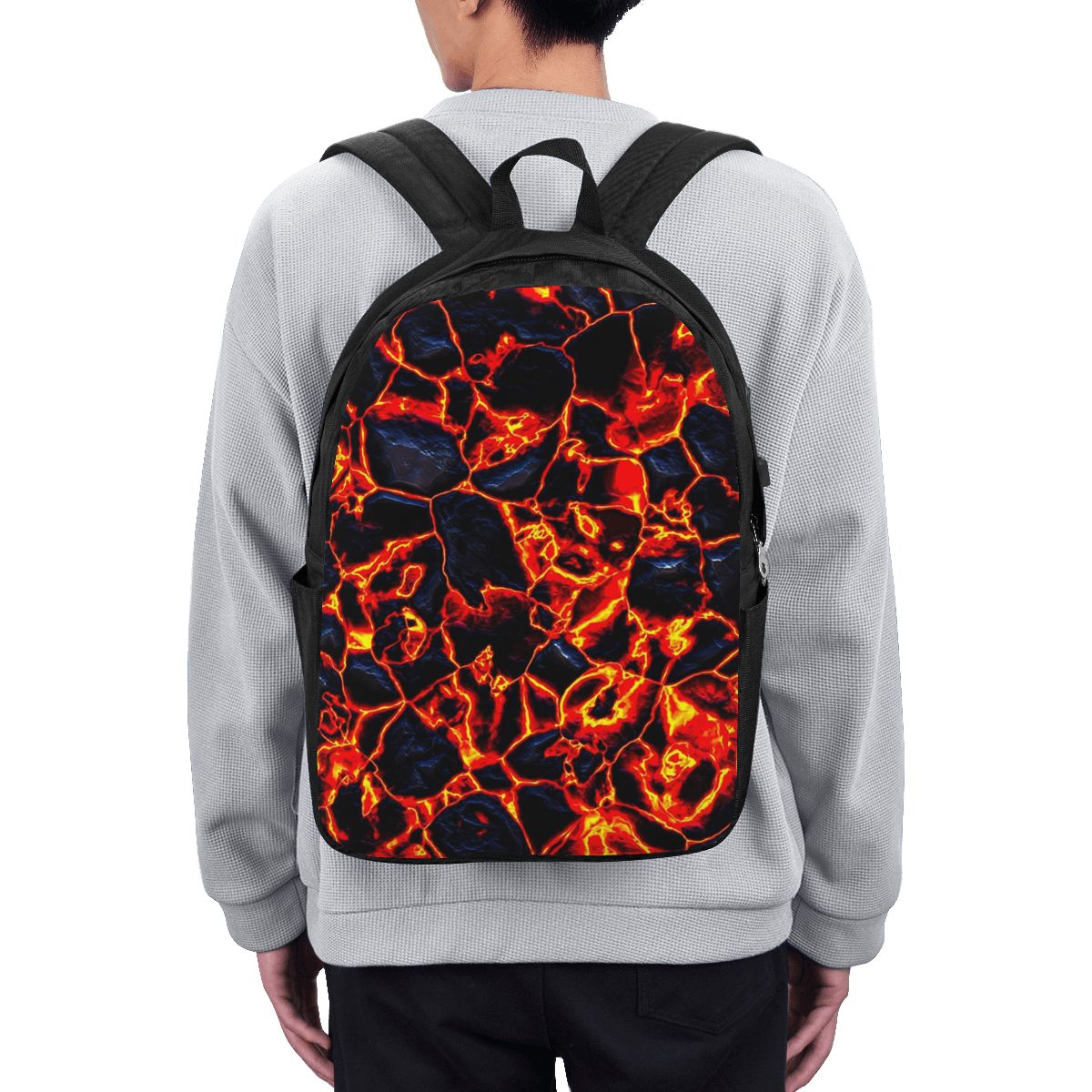 Magma Volcano Lava Fire Backpa - đánh giá và giá Women Bags For Laptop