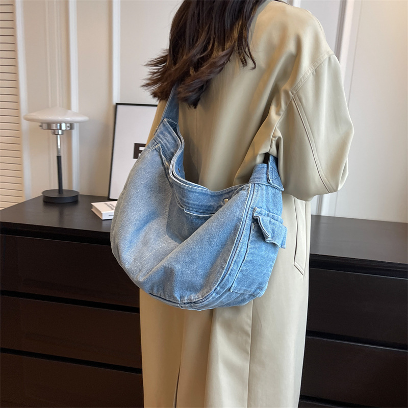 Women's Vintage Denim Hobo Bag - đánh giá và giá Women Bags Jeans