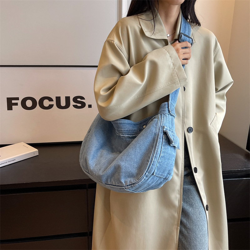 Women's Vintage Denim Hobo Bag - đánh giá và giá Women Bags Jeans