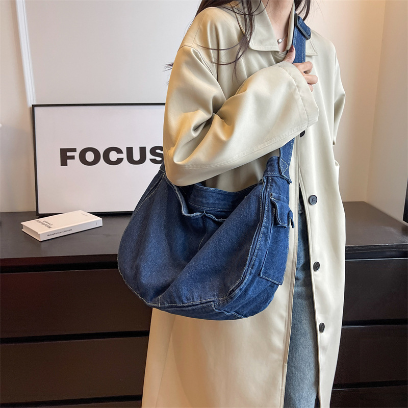 Women's Vintage Denim Hobo Bag - đánh giá và giá Women Bags Jeans