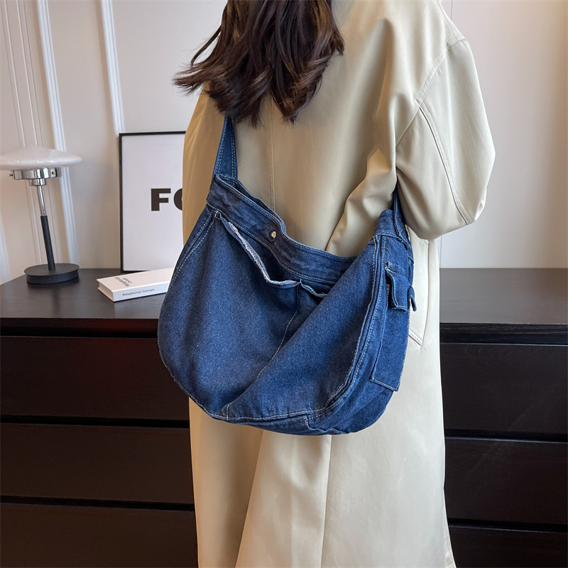 Women's Vintage Denim Hobo Bag - đánh giá và giá Women Bags Jeans