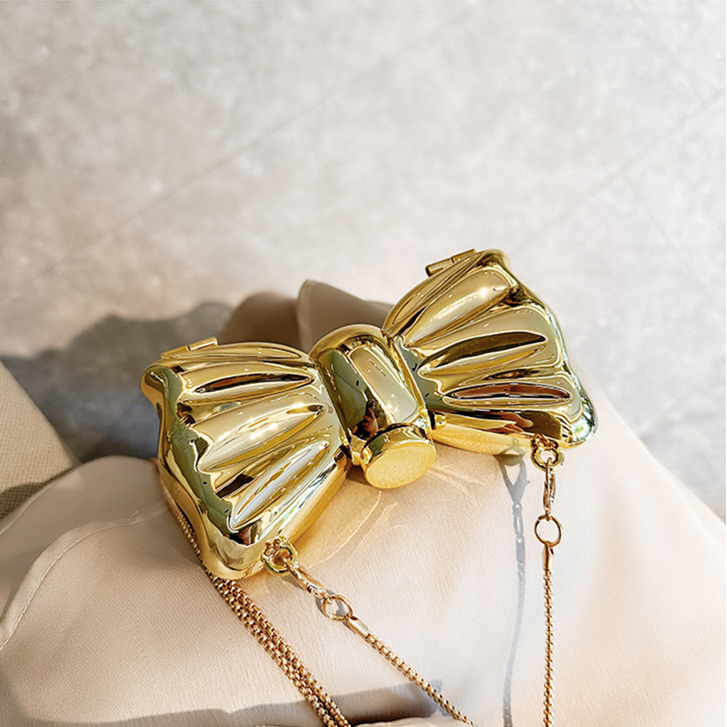 New Mini Evening Bag Metal Pur - đánh giá và giá Mini Purse Chain