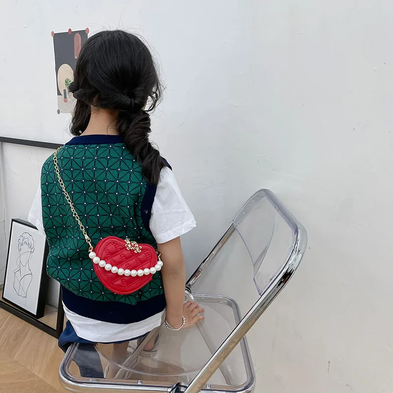 Dễ Thương Trẻ Em Hình Trái Tim - đánh giá và giá Mini Purse Chain