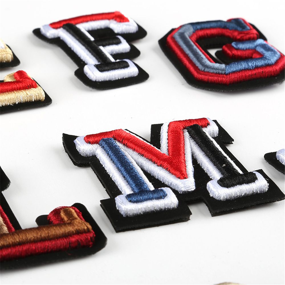 26Pcs A-Z Letters Patches Alph - đánh giá và giá Women Bags Jeans