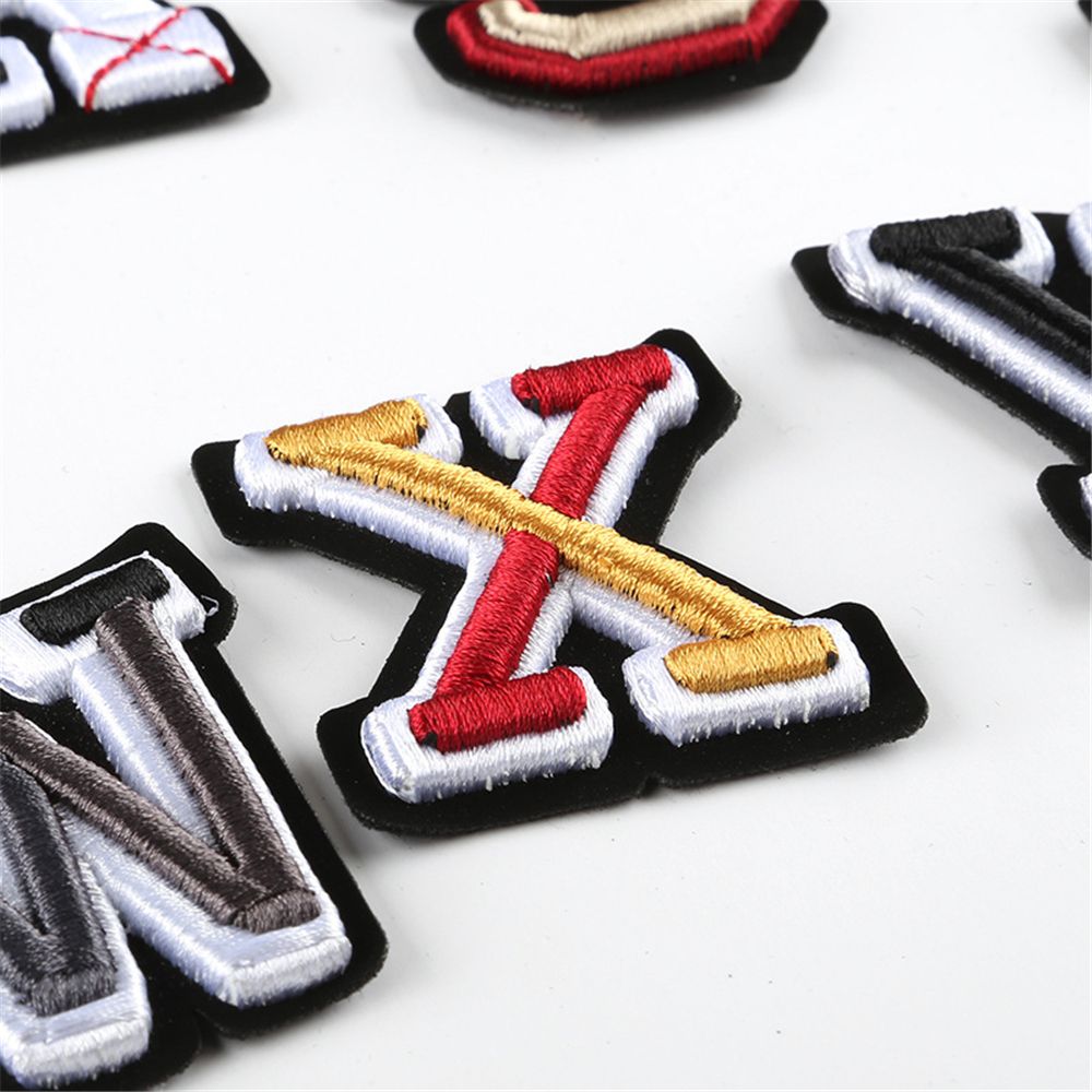 26Pcs A-Z Letters Patches Alph - đánh giá và giá Women Bags Jeans