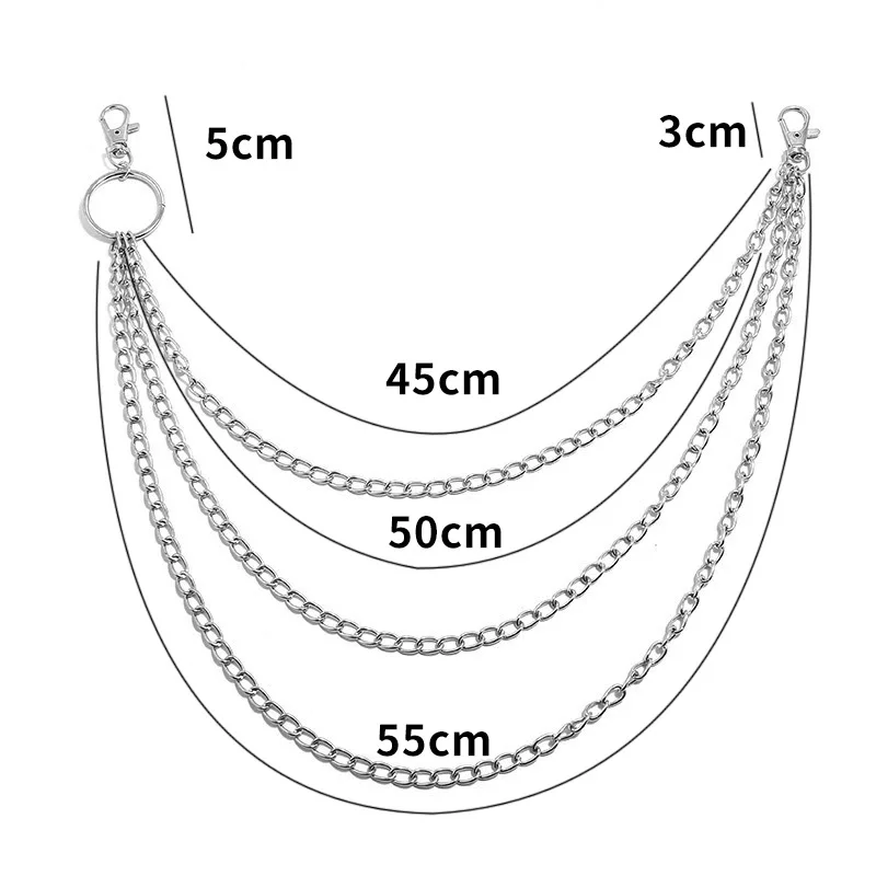 Layer Metal Belt Chain Punk Ho - đánh giá và giá Mini Purse Chain