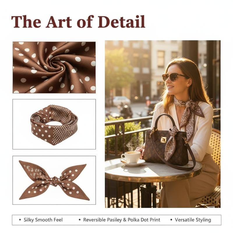 New Polka Dot Scarf For Women  - đánh giá và giá Women'S Bags New Look