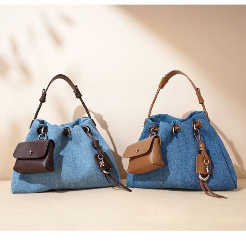 JIAERDI High Street Denim Buck - đánh giá và giá Women Bags Jeans