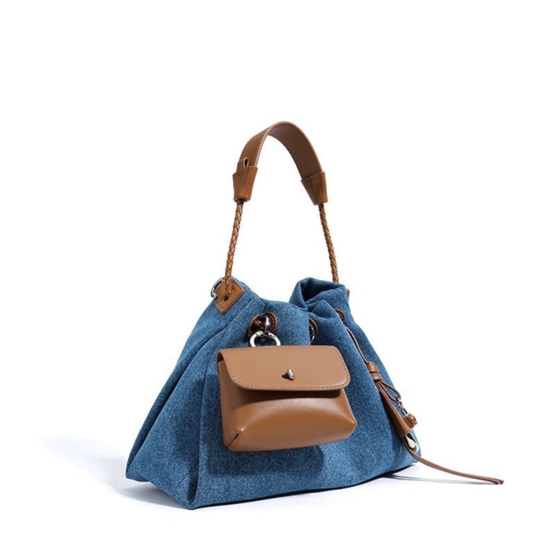 JIAERDI High Street Denim Buck - đánh giá và giá Women Bags Jeans