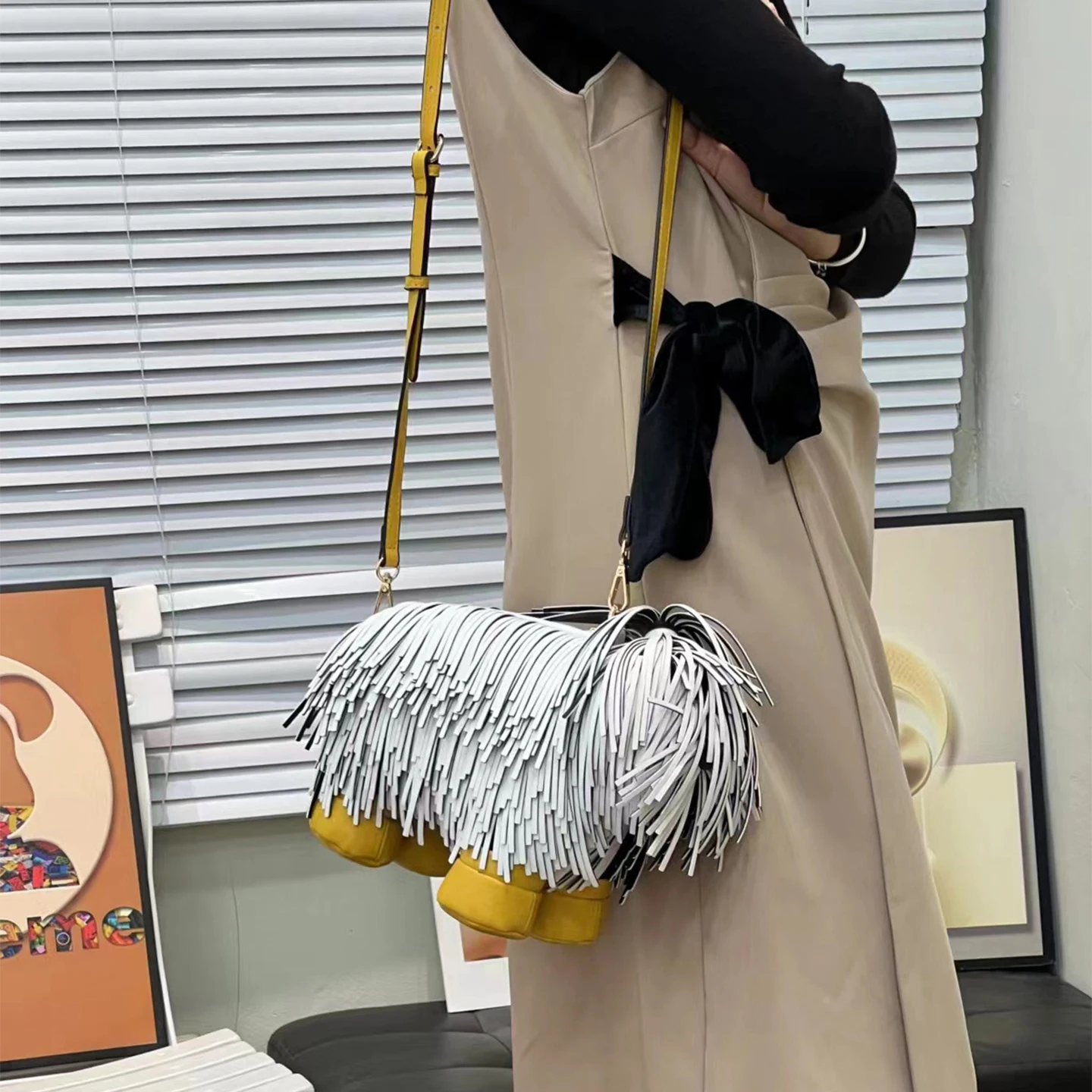New Tassel Puppy Shaped Bag Wo - đánh giá và giá Women'S Bags New Look