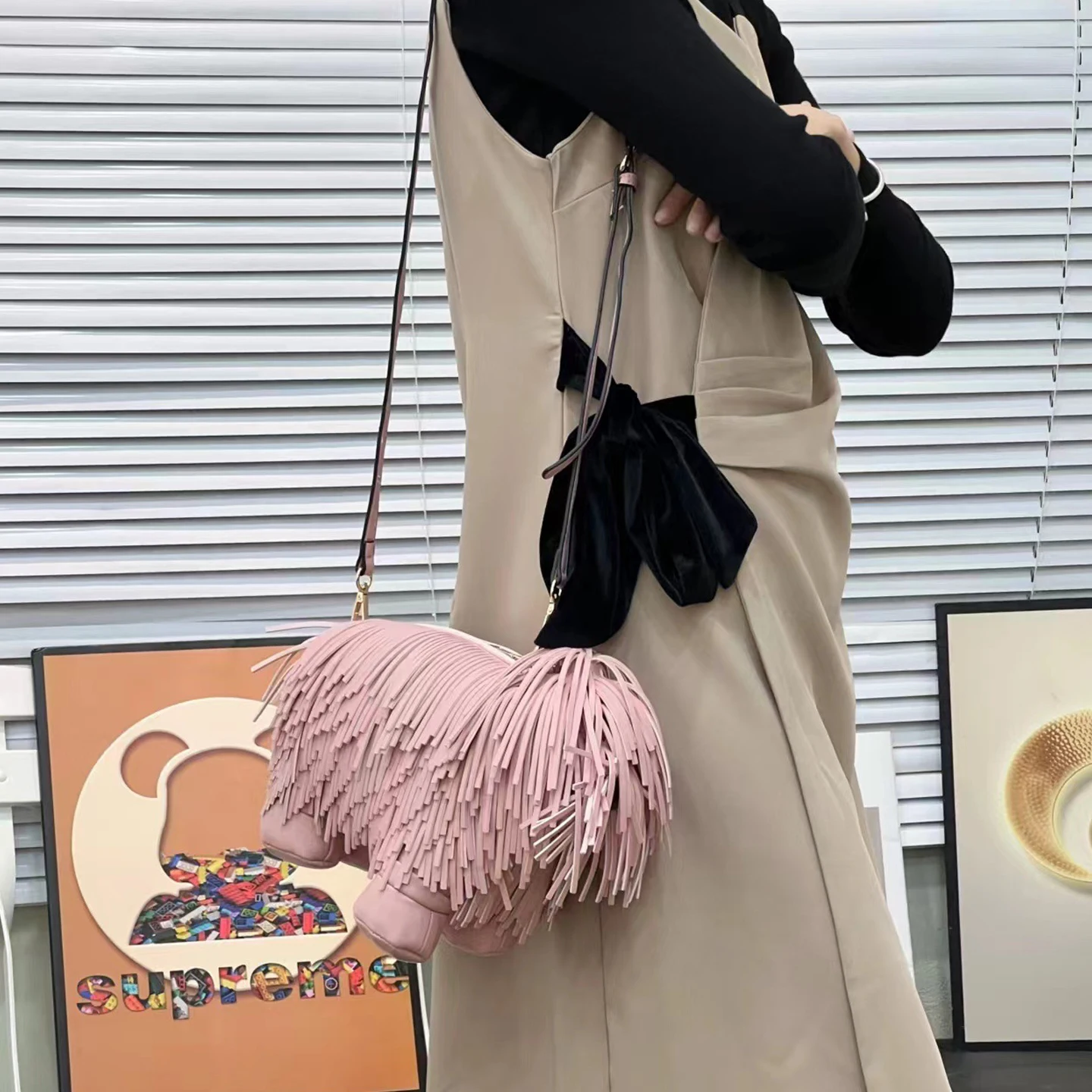New Tassel Puppy Shaped Bag Wo - đánh giá và giá Women'S Bags New Look