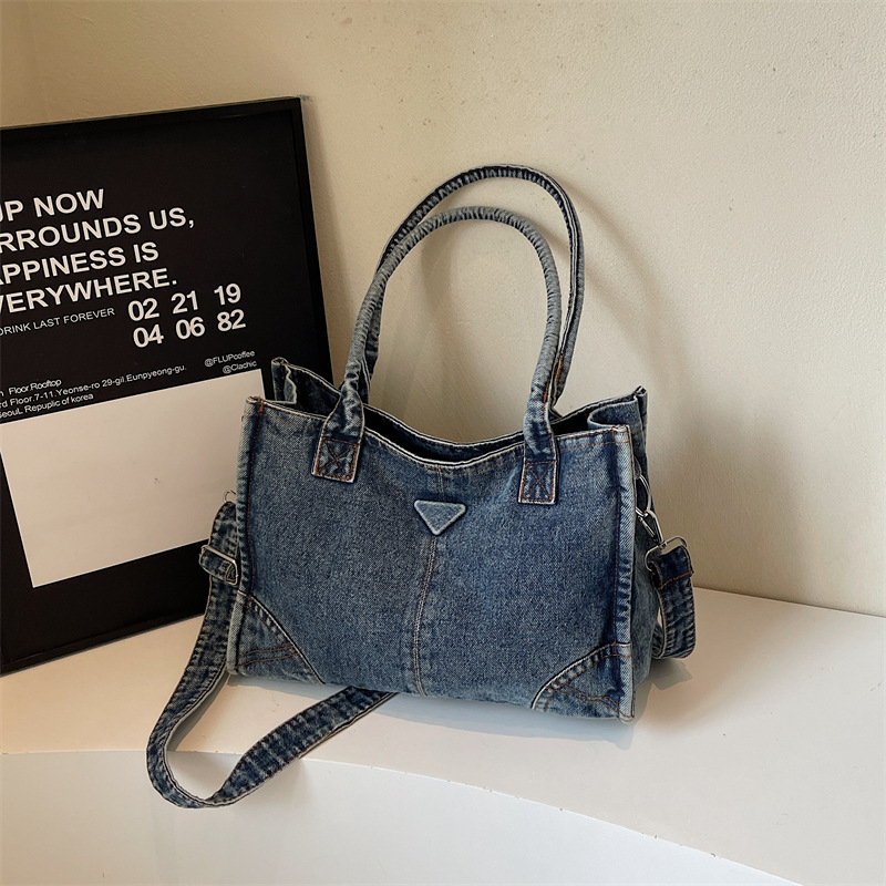 Vintage Denim Shoulder Bag Wom - đánh giá và giá Women Bags Jeans
