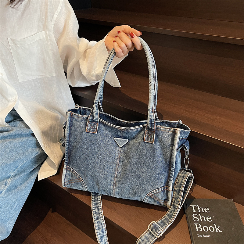 Vintage Denim Shoulder Bag Wom - đánh giá và giá Women Bags Jeans