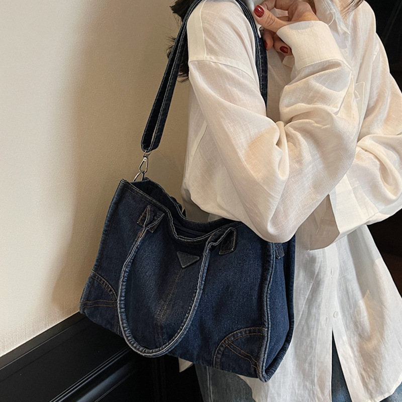 Vintage Denim Shoulder Bag Wom - đánh giá và giá Women Bags Jeans