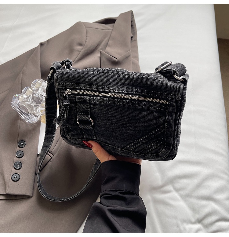 Women's Washed Denim Crossbody - đánh giá và giá Women Bags Jeans