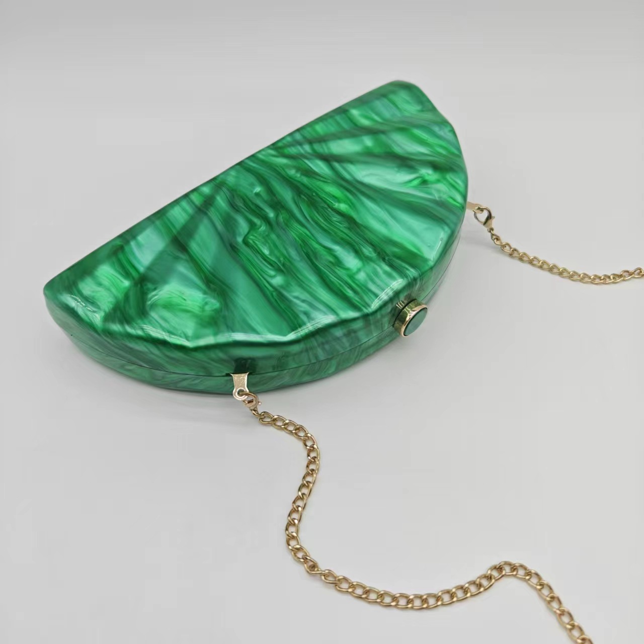Women Brand Half Moon Circular - đánh giá và giá Mini Purse Chain