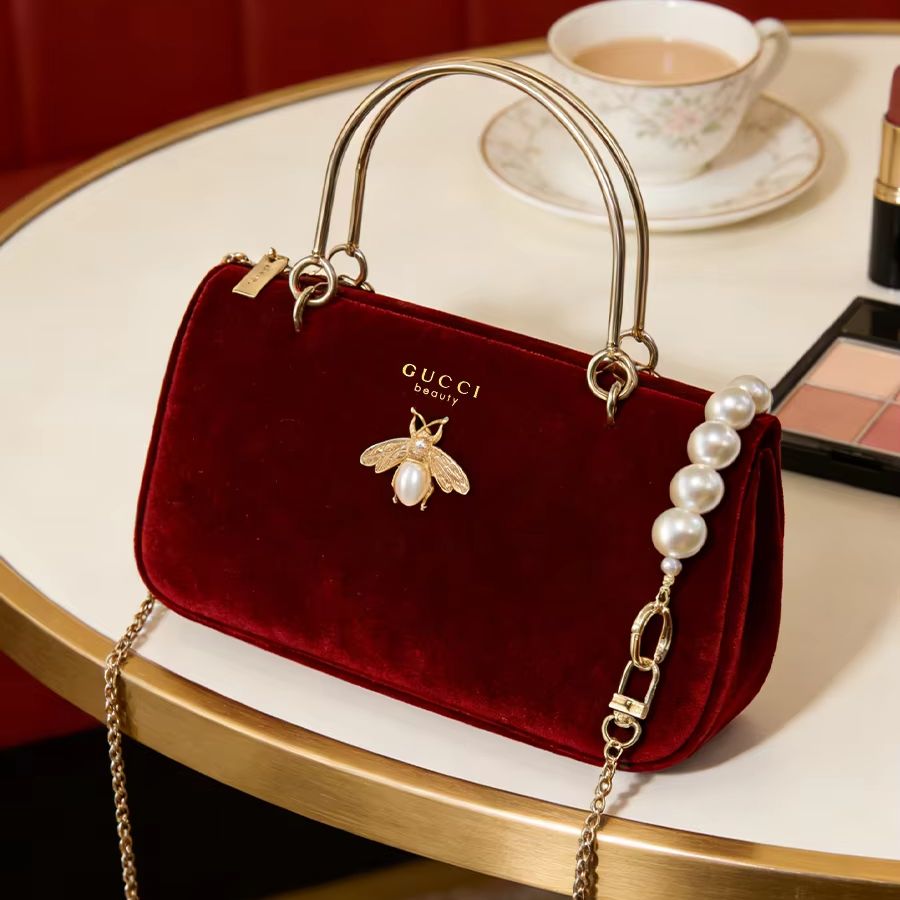 Gucci’s Bag Women Medium Wine  - đánh giá và giá Women Bags Gucci