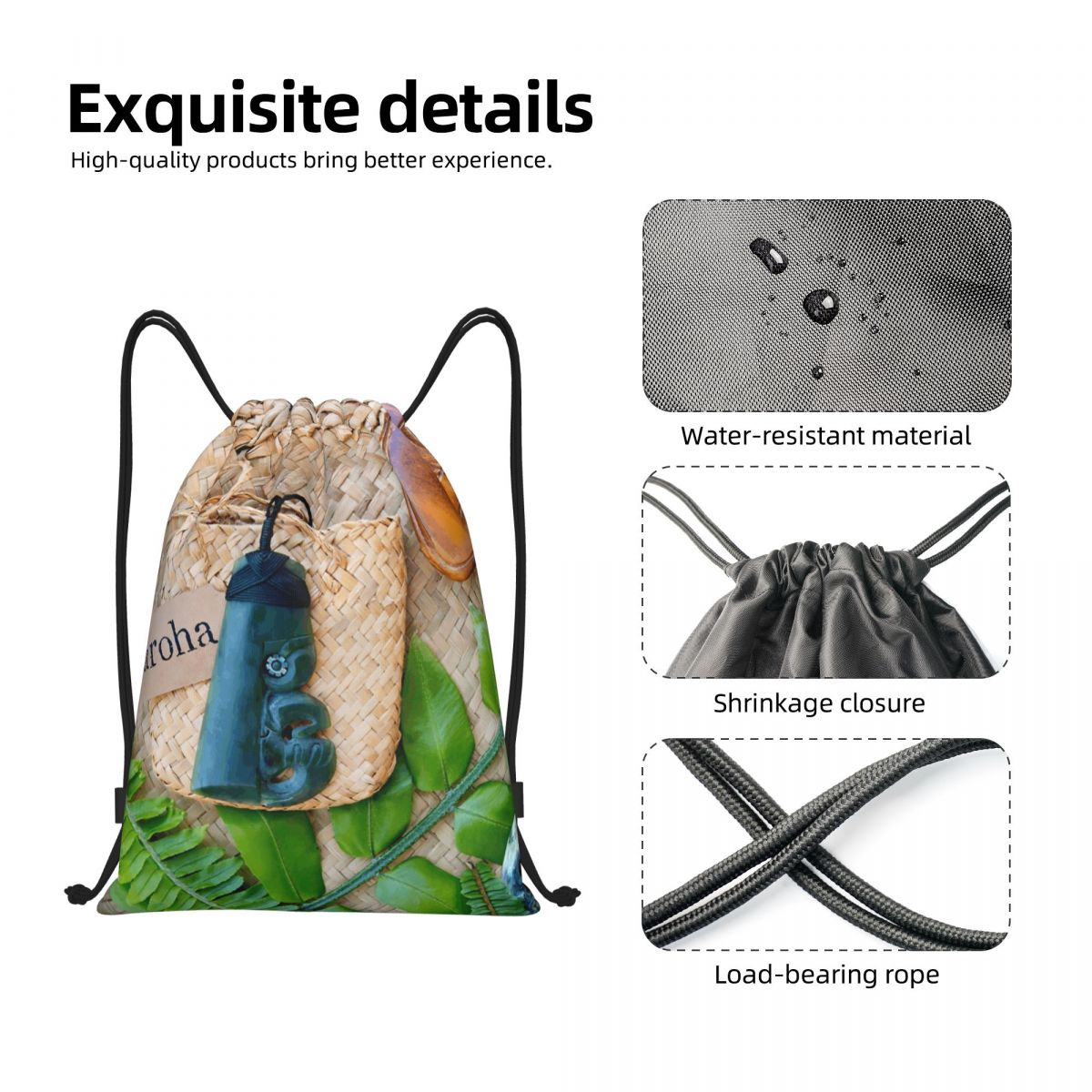 NZ Maoris Theme Drawstring Bag - đánh giá và giá Women Bags Nz