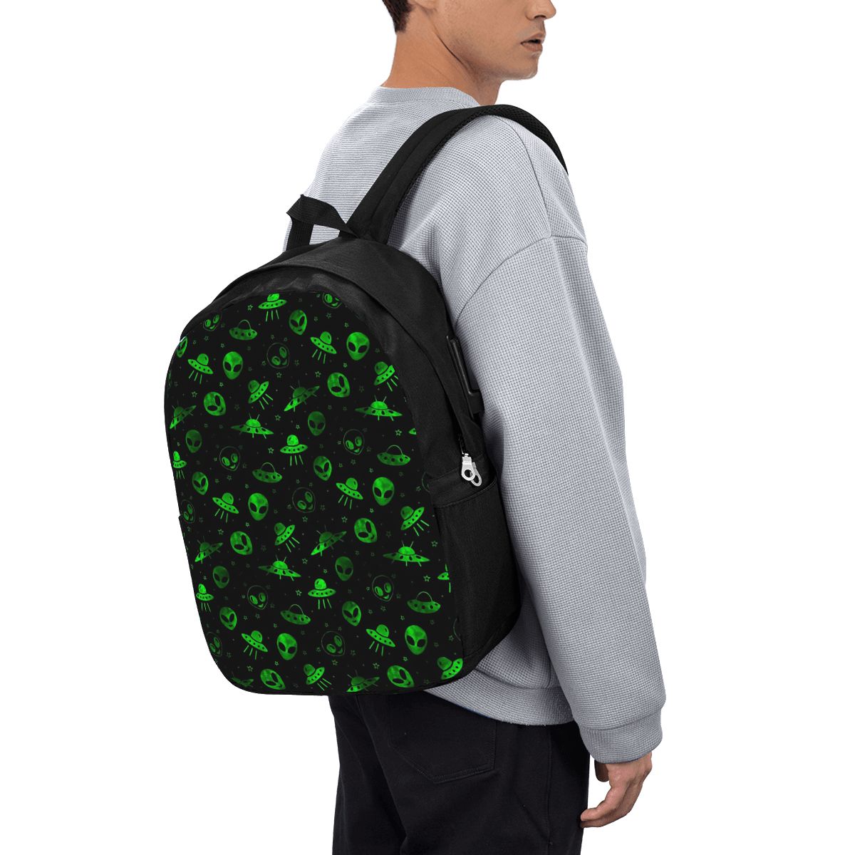 Aliens And UFOs Pattern Backpa - đánh giá và giá Women Bags For Laptop