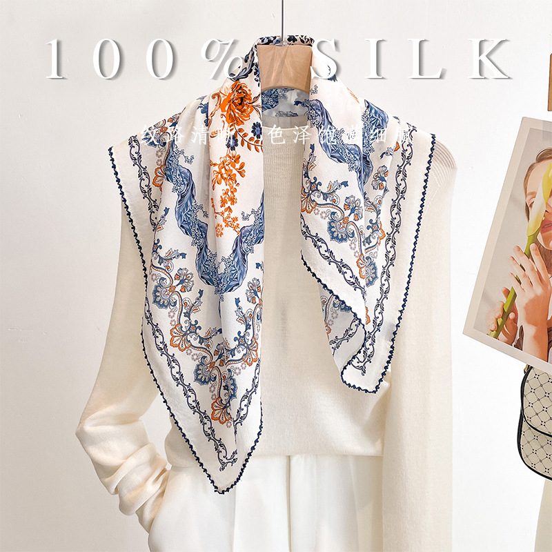 Luxury 100% Mulberry Silk Squa - đánh giá và giá Women Bags Online