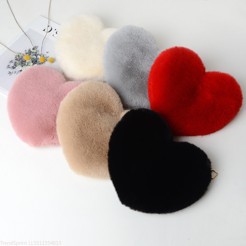 Fashion Women Heart Shaped Fau - đánh giá và giá Mini Purse Chain