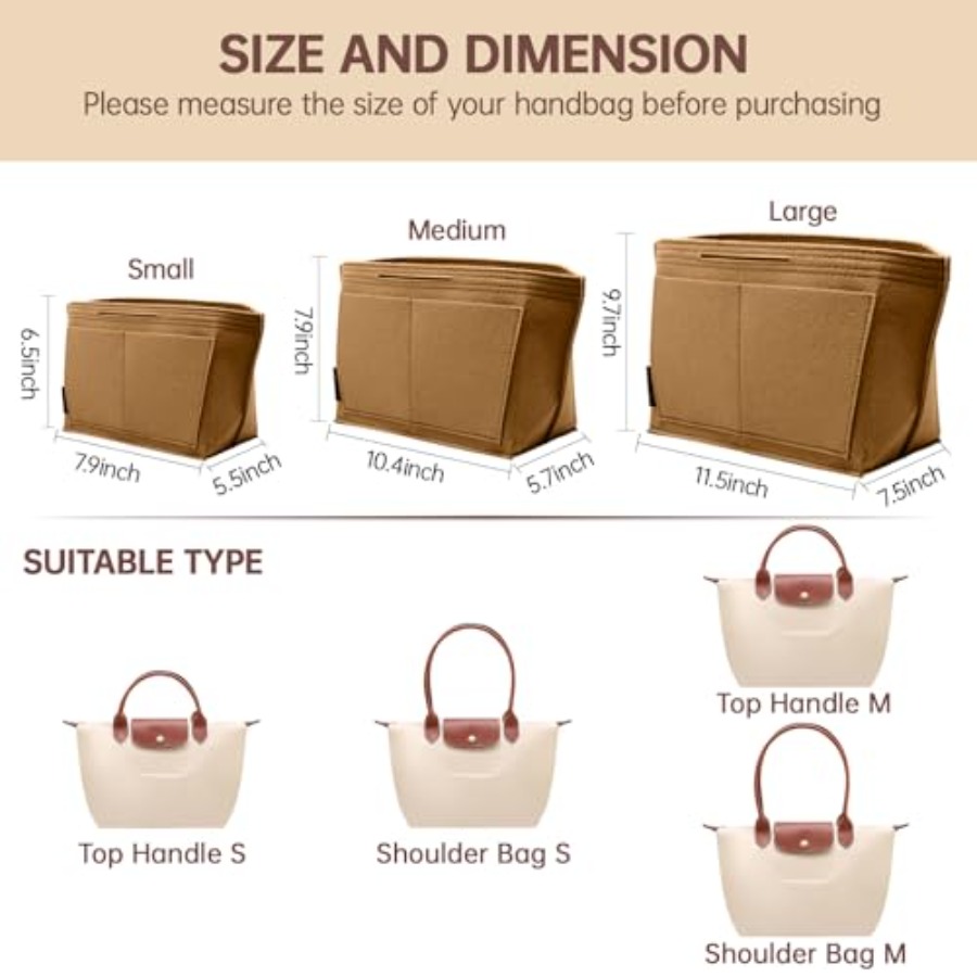 Purse Organizer Insert for Lon - đánh giá và giá Women'S Bags Longchamp
