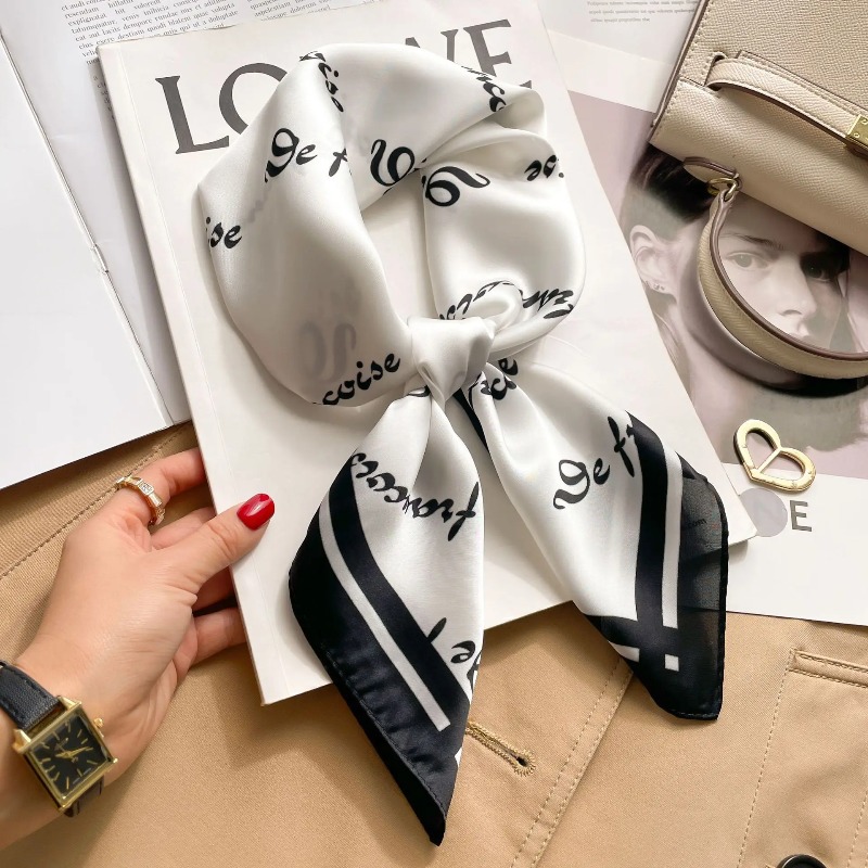 Women Luxury Silk Satin Square - đánh giá và giá Women Bags Online
