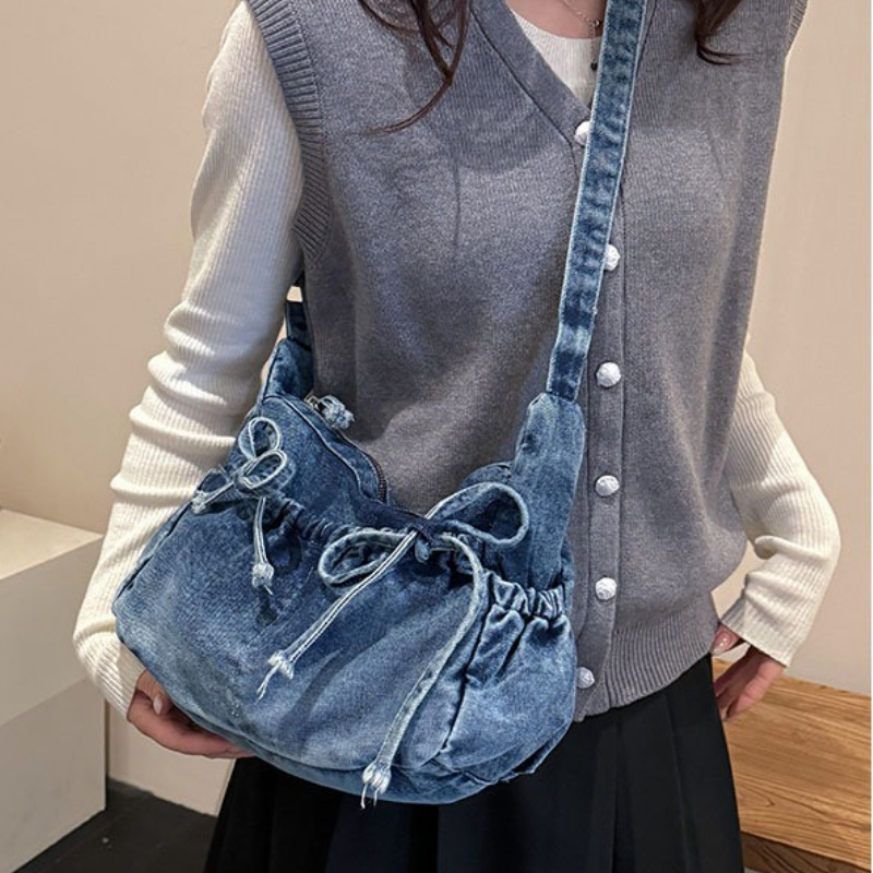 Women Large Denim Crossbody Ba - đánh giá và giá Women Bags Jeans